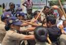 कांग्रेस कार्यालय में ताले को लेकर बवाल, पूर्व विधायक रणजीत रावत और समर्थकों की पुलिस से झड़प