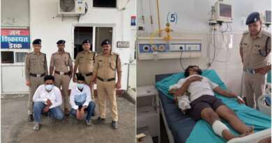 उधम सिंह नगर में बदमाशों और पुलिस के बीच मुठभेड़, एक आरोपी को लगी गोली, तीन गिरफ्तार