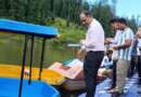 लोहाघाट : 30 करोड़ की लागत से बनी कोलीढेक झील का जिलाधिकारी ने किया निरीक्षण