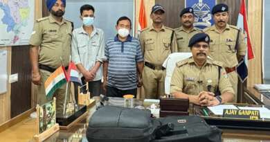 पुलिस व एसटीएफ ने टनकपुर में चार किलो चरस के साथ दो को किया गिरफ्तार किया