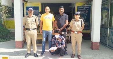 चम्पावत का युवक 845 ग्राम चरस के साथ हुआ गिरफ्तार