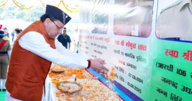 पुलिस स्मृति दिवस के अवसर पर सीएम धामी ने शहीद पुलिस जवानों को दी श्रद्धांजलि, पुलिस बल के कल्याण के लिए की महत्वपूर्ण घोषणाएं