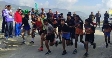 चम्पावत : क्रास कंट्री दौड़ में सागर धौनी, सोनी व आरुष रहे प्रथम स्थान पर