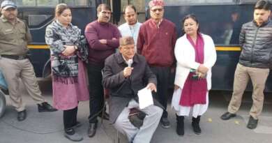 AI वीडियो को लेकर हरीश रावत का BJP कार्यालय कूच