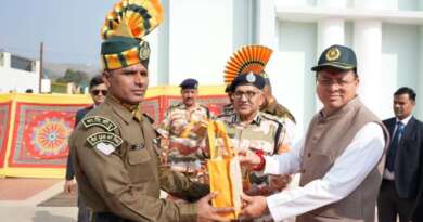 लोहाघाट : मुख्यमंत्री धामी ने आईटीबीपी जवानों का मनोबल बढ़ाया