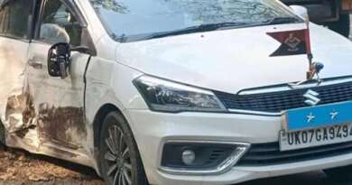 आईजी अनंत शंकर का वाहन दुर्घटनाग्रस्त, सामने से आई कार ने मारी टक्कर, चालक को आई थी नींद की झपकी