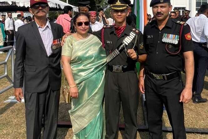 टनकपुर : नायकगोठ के कार्तिक सिंह ज्याला भारतीय सेना में लेफ्टिनेंट बने