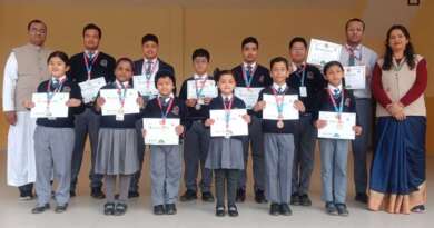 सिल्वर ज़ोन इंटरनेशनल ओलंपियाड में सेंट फ़्रांसिस स्कूल टनकपुर के विद्यार्थियों ने रचा सफलता का इतिहास