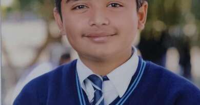 टनकपुर: सेंट फ्रांसिस स्कूल के छात्र शौर्य जोशी को INSPIRE–MANAK अवार्ड