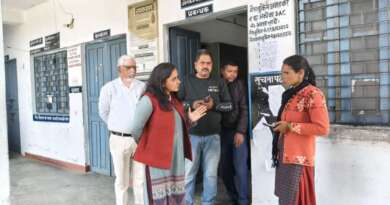 चम्पावत में एसडीएम नीतू डांगर ने किया गैस गोदाम का निरीक्षण