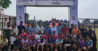 खेलो इंडिया अस्मिता सिटी वॉलीबॉल लीग संपन्न, टनकपुर स्टेडियम बना विजेता