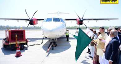 देहरादून से पिथौरागढ़ के बीच हवाई सेवा शुरू, 42 सीटर विमान को सीएम ने दिखाई हरी झंडी