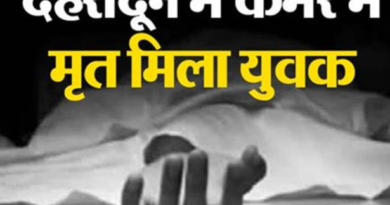 देहरादून में कमरे में मृत मिला युवक, जांच में जुटी पुलिस