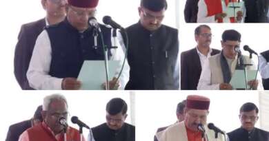 उत्तराखंड में धामी कैबिनेट का हुआ विस्तार, इन पांच विधायकों ने ली मंत्री पद की शपथ