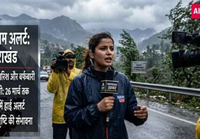उत्तराखंड के इन जिलों में कल होगी बारिश और बर्फबारी, जानें 26 मार्च तक का मौसम का अलर्ट