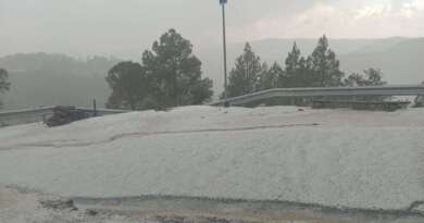 चम्पावत जिले के लधियाघाटी क्षेत्र में हुई है भयंकर ओलावृष्टि