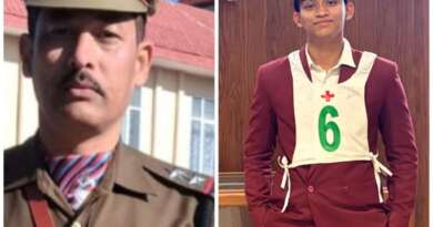 NDA परीक्षा में 22वीं रैंक लाकर आयुष्मान ने बढ़ाया चम्पावत पुलिस परिवार का गौरव