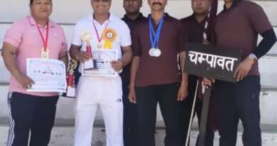 चम्पावत पुलिस का दमदार प्रदर्शन: प्रादेशिक वेटलिफ्टिंग प्रतियोगिता में जीते 5 पदक, जिले का नाम किया रोशन