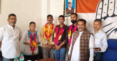 टनकपुर : युवा कांग्रेस के नवमनोनीत पदाधिकारियों का हुआ स्वागत