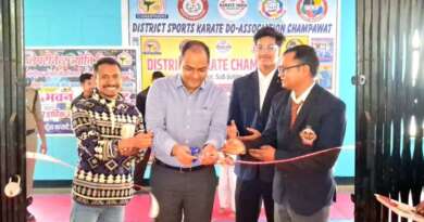 लोहाघाट में कराटे चैंपियनशिप का शुभारंभ, जिलाधिकारी ने खिलाड़ियों का किया उत्साहवर्धन