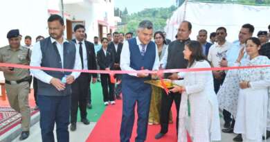चम्पावत: हाईकोर्ट जज आशीष नैथानी ने किया जजी आवासों का लोकार्पण, जिला जज आवास का शिलान्यास भी किया