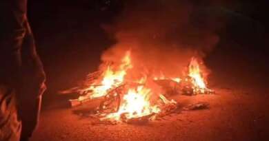 उत्तराखंड में अज्ञात वाहन ने बाइक सवारों को मारी टक्कर, बाइक में लगी आग, दो युवकों की दर्दनाक मौत