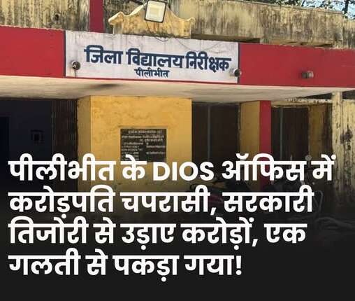 53 बैंक खाते, 5 करोड़ कैश! DIOS ऑफिस में करोड़पति चपरासी, सरकारी तिजोरी से उड़ाए करोड़ों, एक गलती से पकड़ा गया!