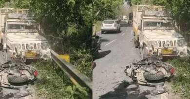 हल्द्वानी: डंपर की टक्कर से कांस्टेबल का हाथ कटा, हालत अत्यंत नाजुक