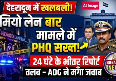 देहरादून: रोमियो लेन बार प्रकरण पर पुलिस मुख्यालय सख्त, 24 घंटे में मांगी रिपोर्ट