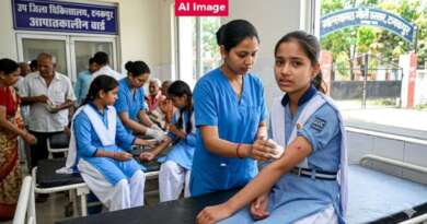 जीजीआईसी टनकपुर में मधुमक्खियों का आतंक: छात्राओं समेत आधा दर्जन घायल, अस्पताल में भर्ती