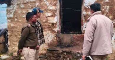 पाटी के वालिक में एक घर में आग लगी, एक व्यक्ति की जिंदा जल कर मौत हुई