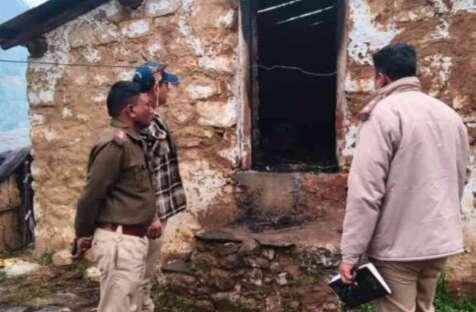 पाटी के वालिक में एक घर में आग लगी, एक व्यक्ति की जिंदा जल कर मौत हुई