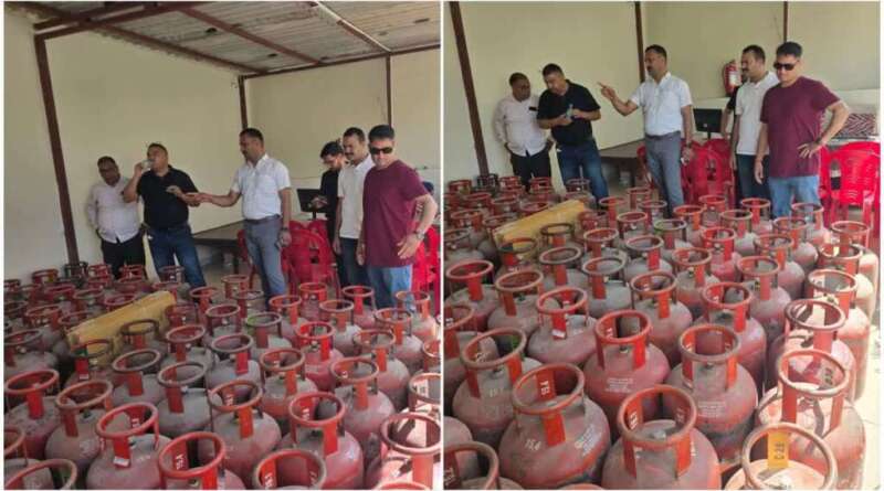बड़ी खबर : STF ने किया गैस की कालाबाजारी का भंडाफोड़! घर से 101 LPG सिलेंडर बरामद