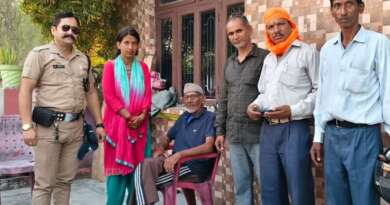 टनकपुर : अचानक लापता हुए बुजुर्ग को पुलिस ने सकुशल बरामद किया