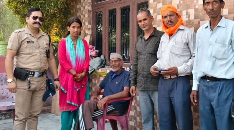टनकपुर : अचानक लापता हुए बुजुर्ग को पुलिस ने सकुशल बरामद किया