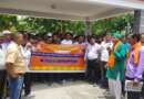 रोडवेज कर्मियों का प्रदर्शन: नियमितीकरण की मांग को लेकर निकाला जुलूस, 1 जून से आमरण अनशन की चेतावनी