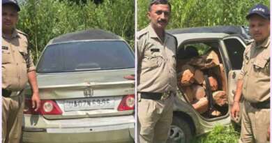नहर में पलटी होंडा सिटी कार, डिग्गी खोलते ही ठनका पुलिस का माथा…