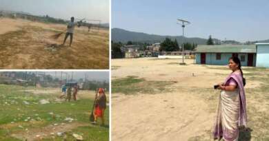चम्पावत : पालिका की ओर से गोरल चौड़ मैदान में चलाए जा रहे सफाई कार्य का पालिकाध्यक्ष ने किया निरीक्षण