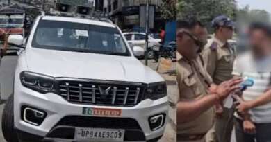 यूपी मंत्री के बेटे को रौब झाड़ना पड़ा भारी उत्तराखंड में विधायक की गाड़ी का चालान