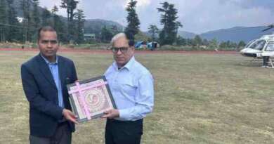 लोहाघाट बाईपास निर्माण: पूर्व न्यायमूर्ति एके सीकरी ने किया पर्यावरणीय नुकसान का आकलन