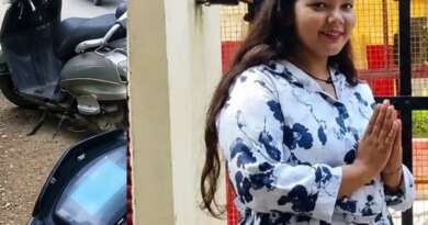 गहरी खाई में गिरी स्कूटी, एक युवती की गई ज़िंदगी, परिजनों में कोहराम