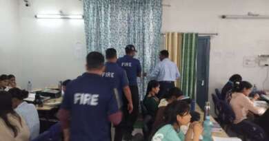 फायर स्टेशन लोहाघाट ने कोचिंग सेंटरों और लाइब्रेरियों का किया अग्नि सुरक्षा निरीक्षण