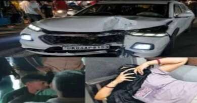 हल्द्वानी में नशे में धुत कार चालक का कहर, चार लोगों को रौंदा; महिला की हालत गंभीर