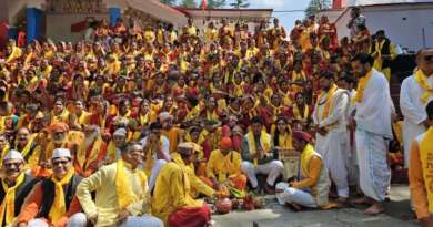 जय श्रीराम के उद्घोष और भक्ति रस से सराबोर हुआ लोहाघाट, कलश यात्रा के साथ शुरू हुई श्रीराम कथा