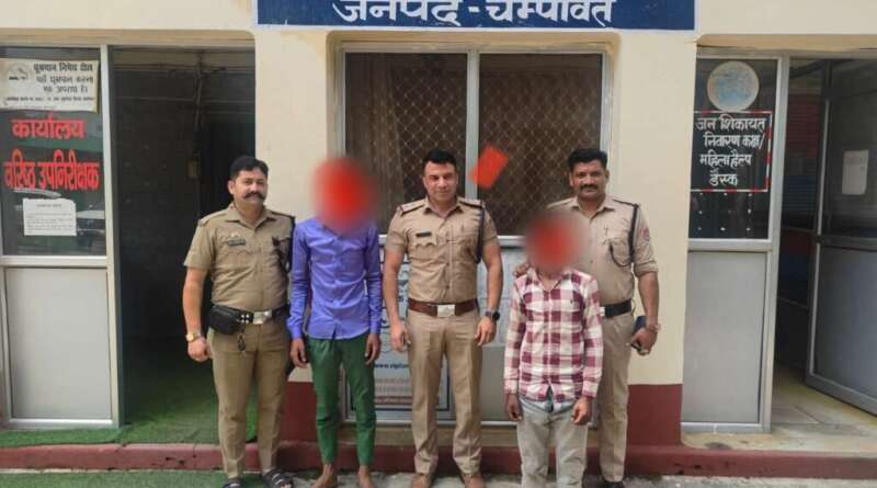 टनकपुर में टुकटुक बैटरी चोरी का 24 घंटे में खुलासा, दो आरोपी गिरफ्तार
