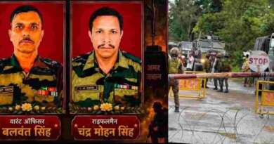 मणिपुर में आतंकी हमला, उत्तराखंड के वारंट ऑफिसर बलवंत सिंह समेत दो जवान शहीद