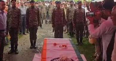 हल्द्वानी : शहीद बलवंत को अंतिम बिदाई देने पहुंचा लोगों का हुजूम