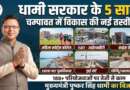 धामी सरकार के पांच साल: चम्पावत में विकास की नई तस्वीर, 188 से अधिक परियोजनाओं पर तेजी से काम