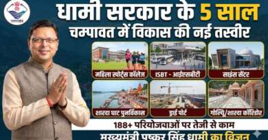 धामी सरकार के पांच साल: चम्पावत में विकास की नई तस्वीर, 188 से अधिक परियोजनाओं पर तेजी से काम