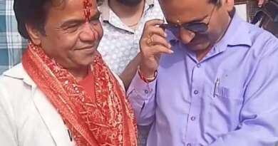 फिल्म अभिनेता राजपाल यादव ने किए मां पूर्णागिरि के दर्शन, मंदिर समिति ने किया भव्य स्वागत